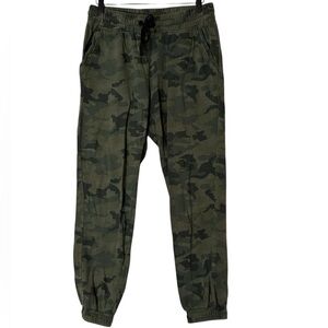 Cotton On | Green camo banded joggers sweatpants